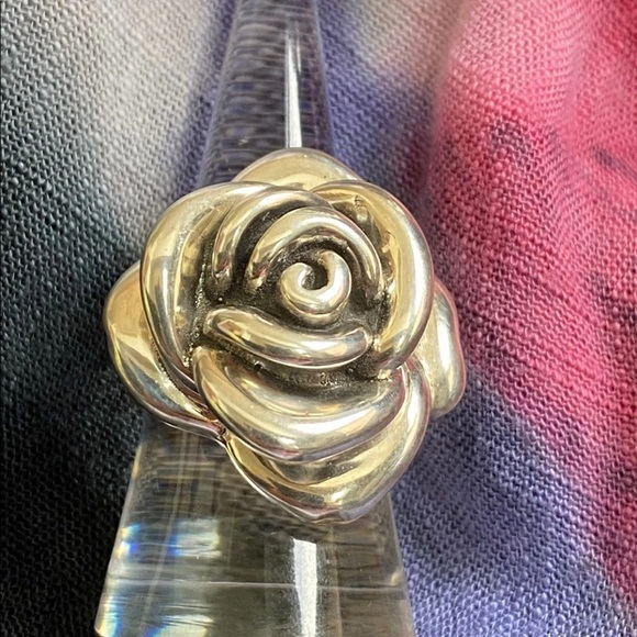 Rose dimensional sterling set - Picture 6 of 7